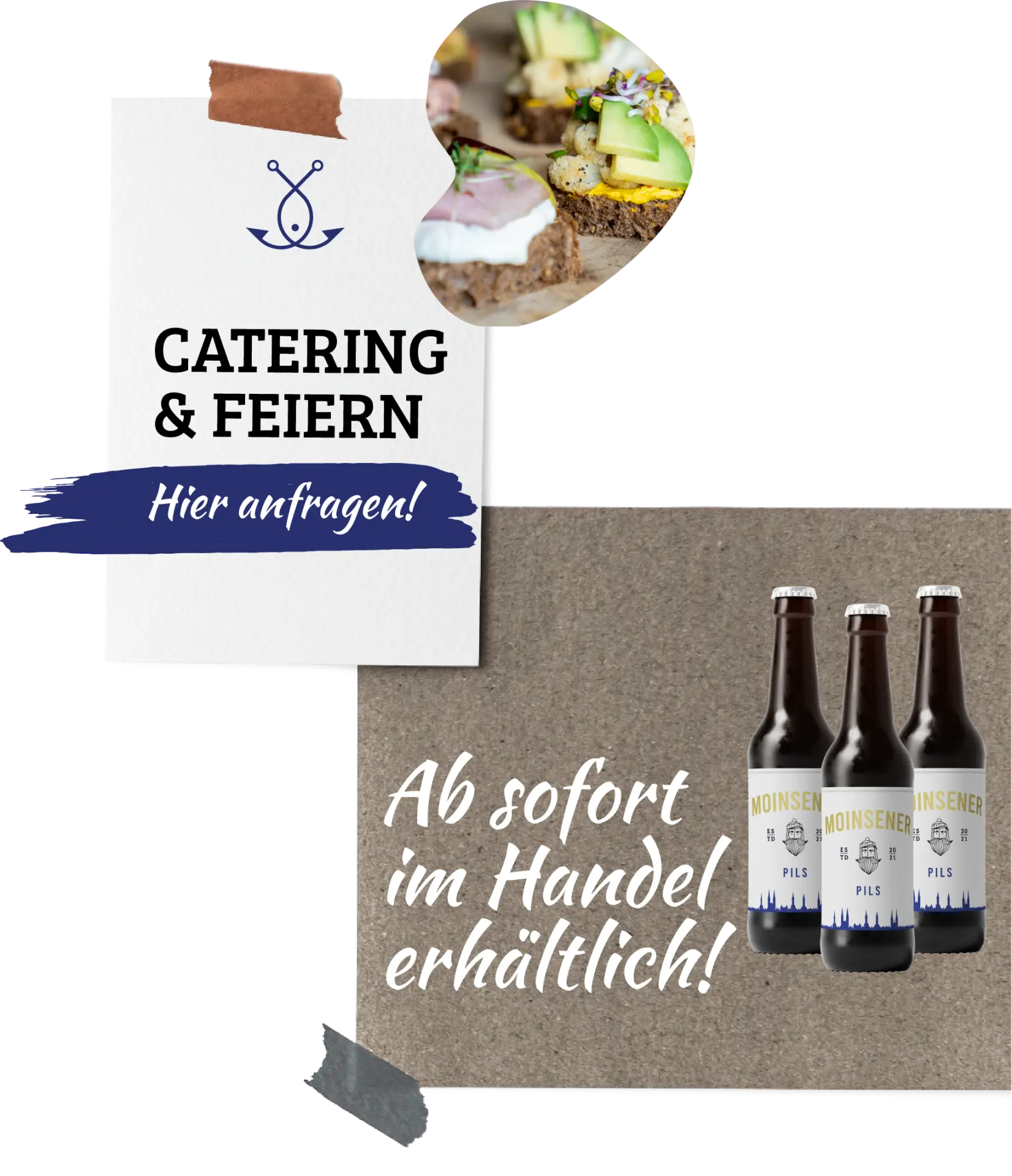 Gebratener Fisch mit Beilagen